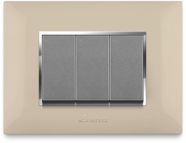 LISHA S7 TURBO Chrome Glossy Cover Plates